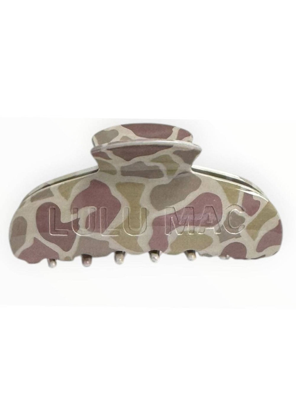 LULU MAC HAIR CLIPS-Light Camo